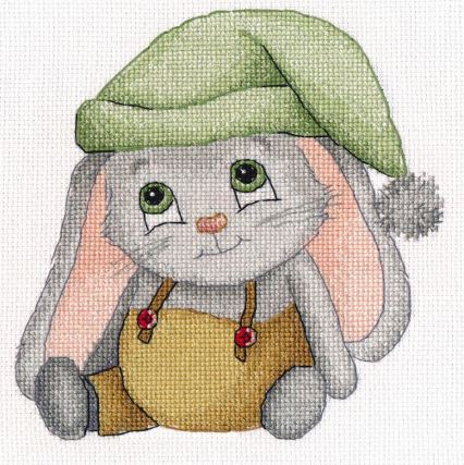 click here to view larger image of Hare Stefan (counted cross stitch kit)