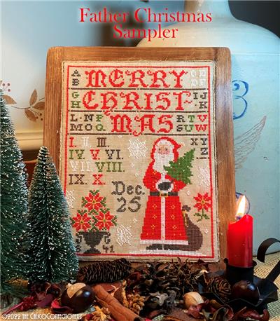 click here to view larger image of Father Christmas Sampler (chart)