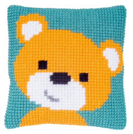 click here to view larger image of Little Bear Cushion (needlepoint kit)
