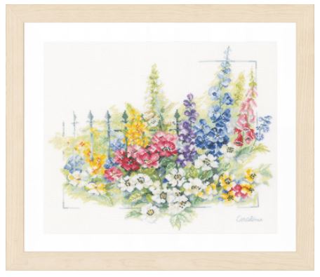 click here to view larger image of Flower Explosion (counted cross stitch kit)
