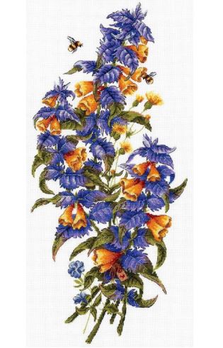 click here to view larger image of Melampyrum Nemorosum (counted cross stitch kit)