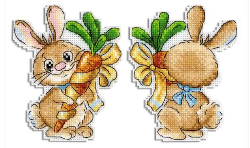 click here to view larger image of Fluffy Happiness (counted cross stitch kit)