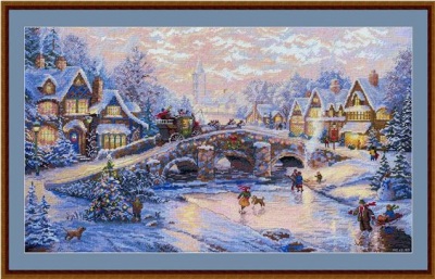 click here to view larger image of Spirit of Christmas (counted cross stitch kit)