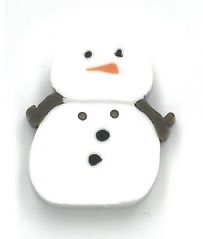click here to view larger image of Twigs the Snowman (buttons)