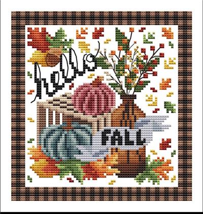 click here to view larger image of Hello Fall  (chart)