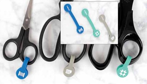 click here to view larger image of Scissor ID Magnetic Clips (accessory)