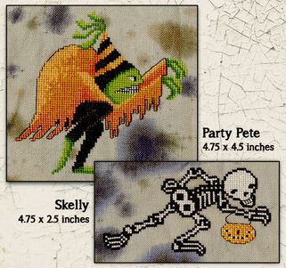 click here to view larger image of Fabulous Monsters 1 - Party Pete and Skelly (chart)