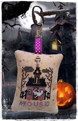 click here to view larger image of Haunted House Keychain (chart)