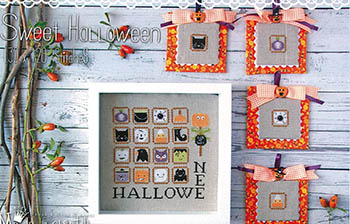 click here to view larger image of Sweet Halloweens (chart)