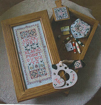 click here to view larger image of Antique Sampler Set (chart)