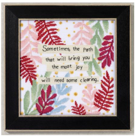 click here to view larger image of The Path (2022) (counted cross stitch kit)