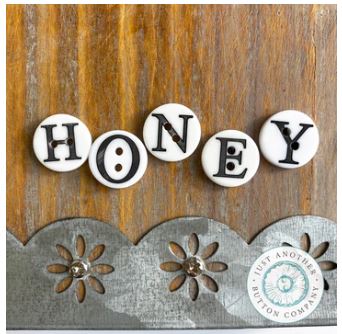 click here to view larger image of Just for Fun - Honey (buttons)