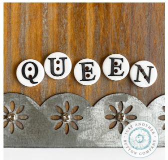 click here to view larger image of Just for Fun - Queen (buttons)
