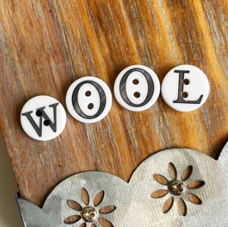 click here to view larger image of Just for Fun - Wool (buttons)