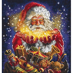 click here to view larger image of Christmas Miracle   (counted cross stitch kit)