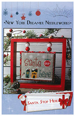 click here to view larger image of Santa Stop Here (chart)