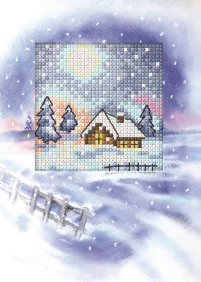 click here to view larger image of Card - SA6262 (counted cross stitch kit)