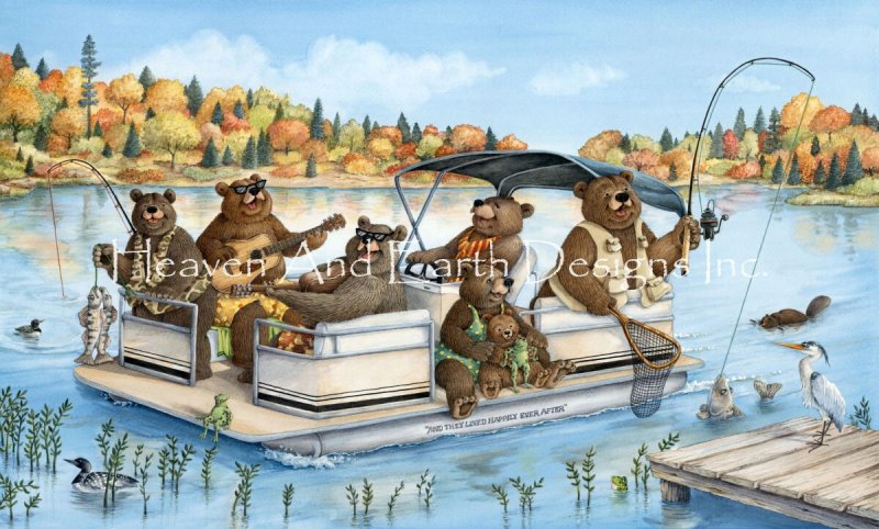 click here to view larger image of Party Boat Bears/Mini - Jeffrey Severn (chart)