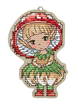 click here to view larger image of Little Fairy   (counted cross stitch kit)
