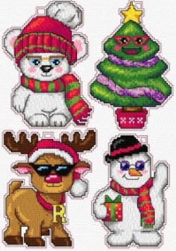 click here to view larger image of Christmas Toys 120CS (counted cross stitch kit)