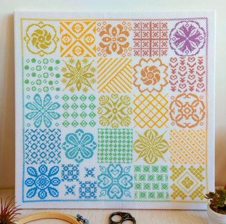 click here to view larger image of Quilt Sampler (chart)