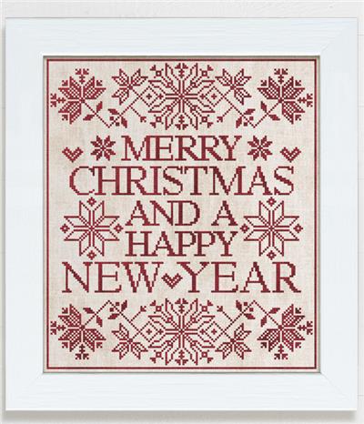 click here to view larger image of Merry Christmas and a Happy New Year (chart)
