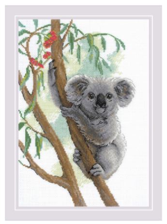 click here to view larger image of Cute Koala  (counted cross stitch kit)