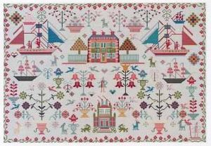 click here to view larger image of Anglesey Reproduction Sampler (chart)