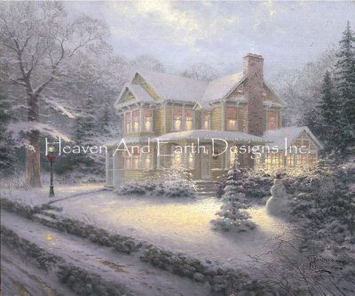 click here to view larger image of Victorian Christmas - Thomas Kinkade (chart)