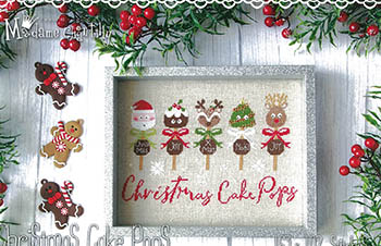 click here to view larger image of Christmas Cake Pops (chart)