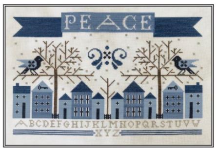 click here to view larger image of Winter's Peace Sampler (chart)