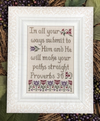 click here to view larger image of Straight Paths - Proverbs 3 6 (chart)
