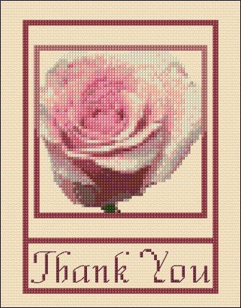 click here to view larger image of Thank You Card 4 (chart)