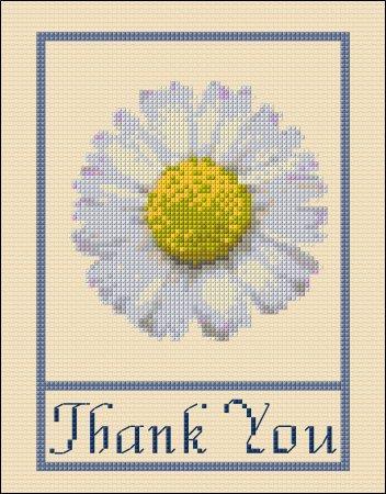 click here to view larger image of Thank You Card 1 (chart)