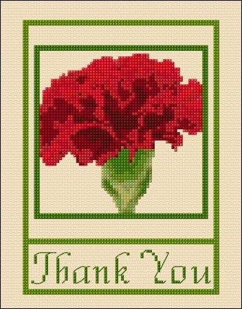 click here to view larger image of Thank You Card 3 (chart)
