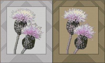 click here to view larger image of Thistles in Bloom (chart)
