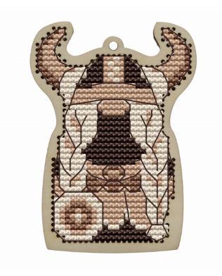 click here to view larger image of Gnome Viking - KF022/86 (counted cross stitch kit)