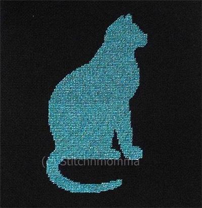 click here to view larger image of Cat Silhouette (chart)