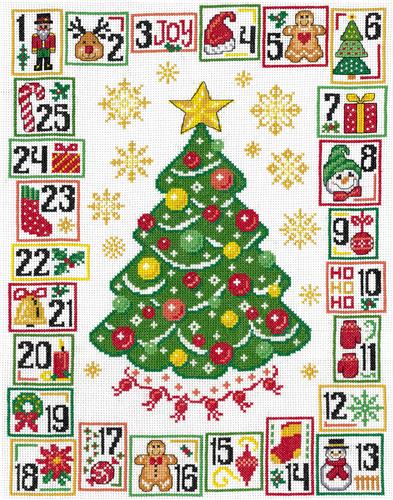 click here to view larger image of Christmas Countdown - Ursula Michael (chart)