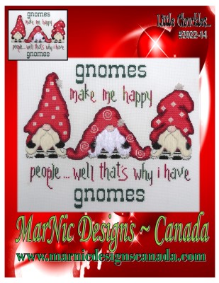 click here to view larger image of Gnomes Make Me Happy (chart)
