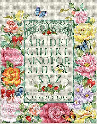 click here to view larger image of Rose Garden Sampler (chart)