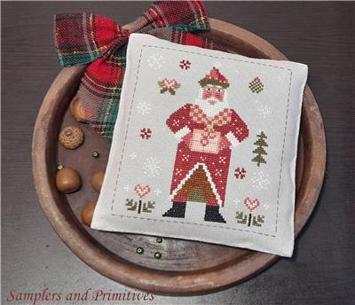 click here to view larger image of Patchwork Santa (chart)