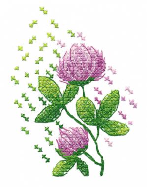 click here to view larger image of Clover (counted cross stitch kit)