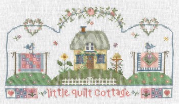 click here to view larger image of Little Quilt Cottage (chart)