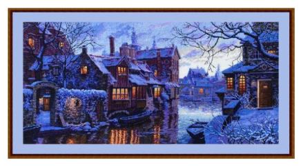 click here to view larger image of Venice of the North (counted cross stitch kit)