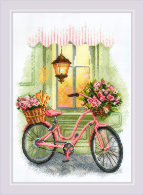 click here to view larger image of Floral Trip, A (counted cross stitch kit)