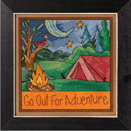 click here to view larger image of Out for Adventure (counted cross stitch kit)