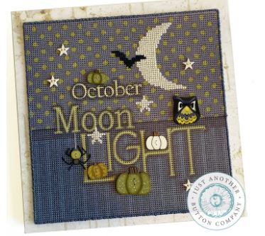 click here to view larger image of October Moon Light Perforated Paper Kit (counted cross stitch kit)