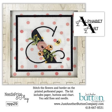 click here to view larger image of Ampersand (counted cross stitch kit)