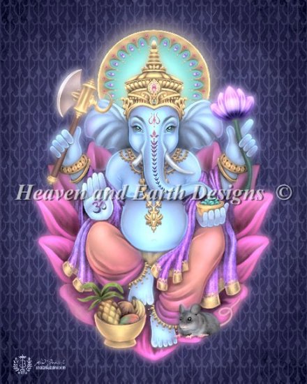 click here to view larger image of Ganesha/Mini - Brigid Ashwood (chart)